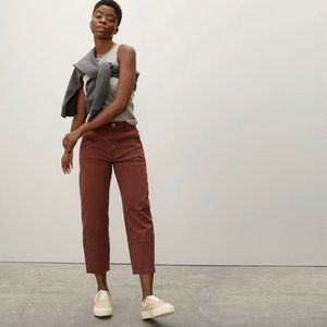 Everlane Utility Barrel Pant in Rosewood Size 10